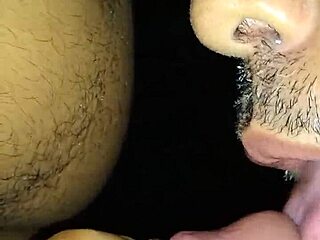 Sucking and fucking a big black cock in a gay porn video