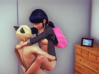 Porno animato giapponese con Lady Bug in qualità HD