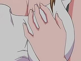 V tem pokvarjenem hentai porno videu anime škropljenje, obrazni in ejakulacijski videz