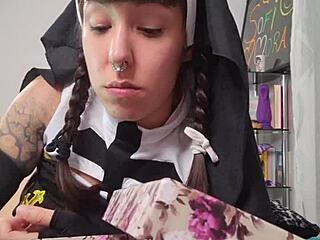 Buttplug, Assfucking, Anal, Nun, Cosplay, Costumes, Monster