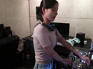 Asian Athletic Group Gets Naughty in the DJ Practice Room