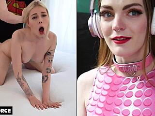 Царли Рае Саммерс оргазамски кремпи видео са прелепом плавушом Мими Цицом