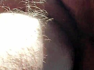 Hairy Daddy Gets a Creampie in Close-Up
