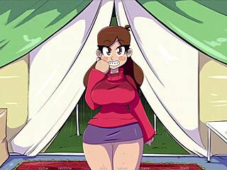 Mabel's naughty adventure in the world of gravity files