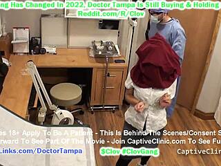 Maria's humiliating experience with doctor Tampa's E-stim experiments on CaptiveClinic