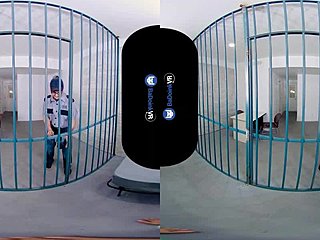 Maya Bijou's 3D Hardcore Mission in a Jail cell on BaDoinkVR.com